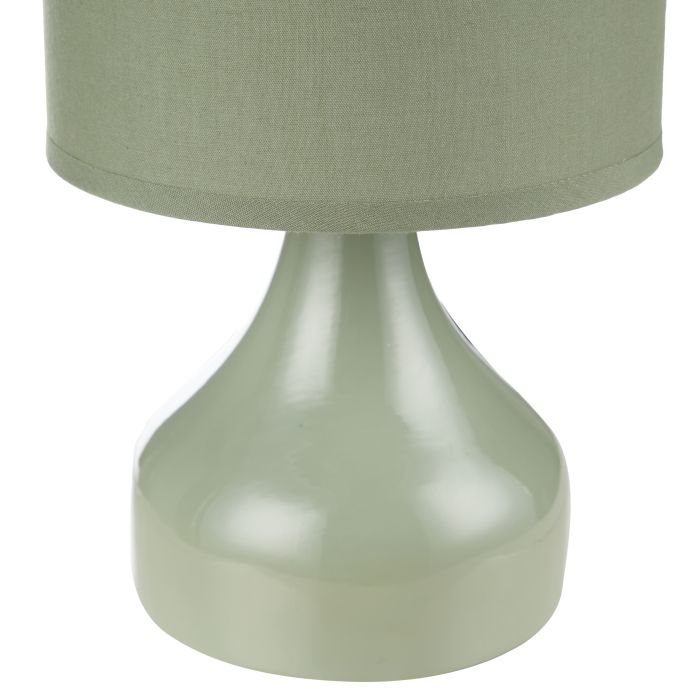 Aneesa Ceramic Table Lamp Green